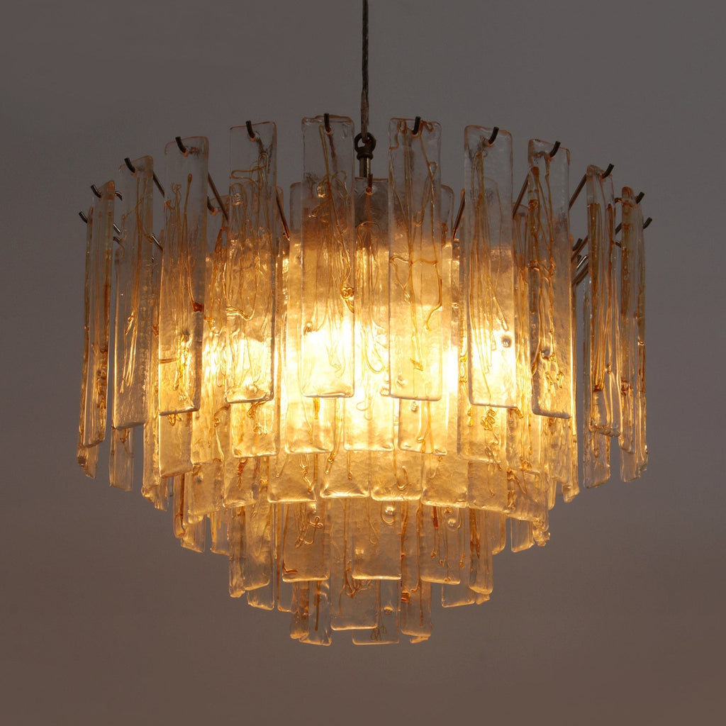Rildenlyn Glass Chandelier-Moonnatur