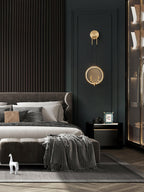 Delavelle Brass Wall Light-Moonnatur