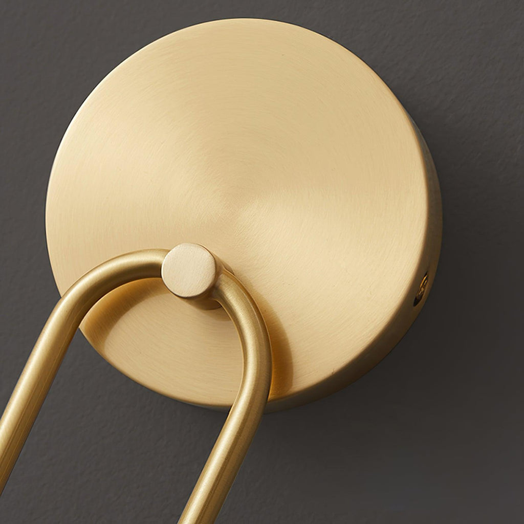 Delavelle Brass Wall Light-Moonnatur