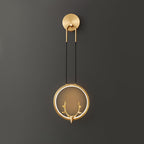 Delavelle Brass Wall Light-Moonnatur
