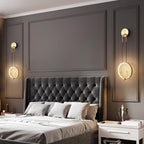 Delavelle Brass Wall Light-Moonnatur