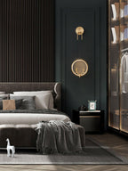 Delavelle Brass Wall Light-Moonnatur