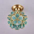 Calderera Glass Ceiling Light-Moonnatur