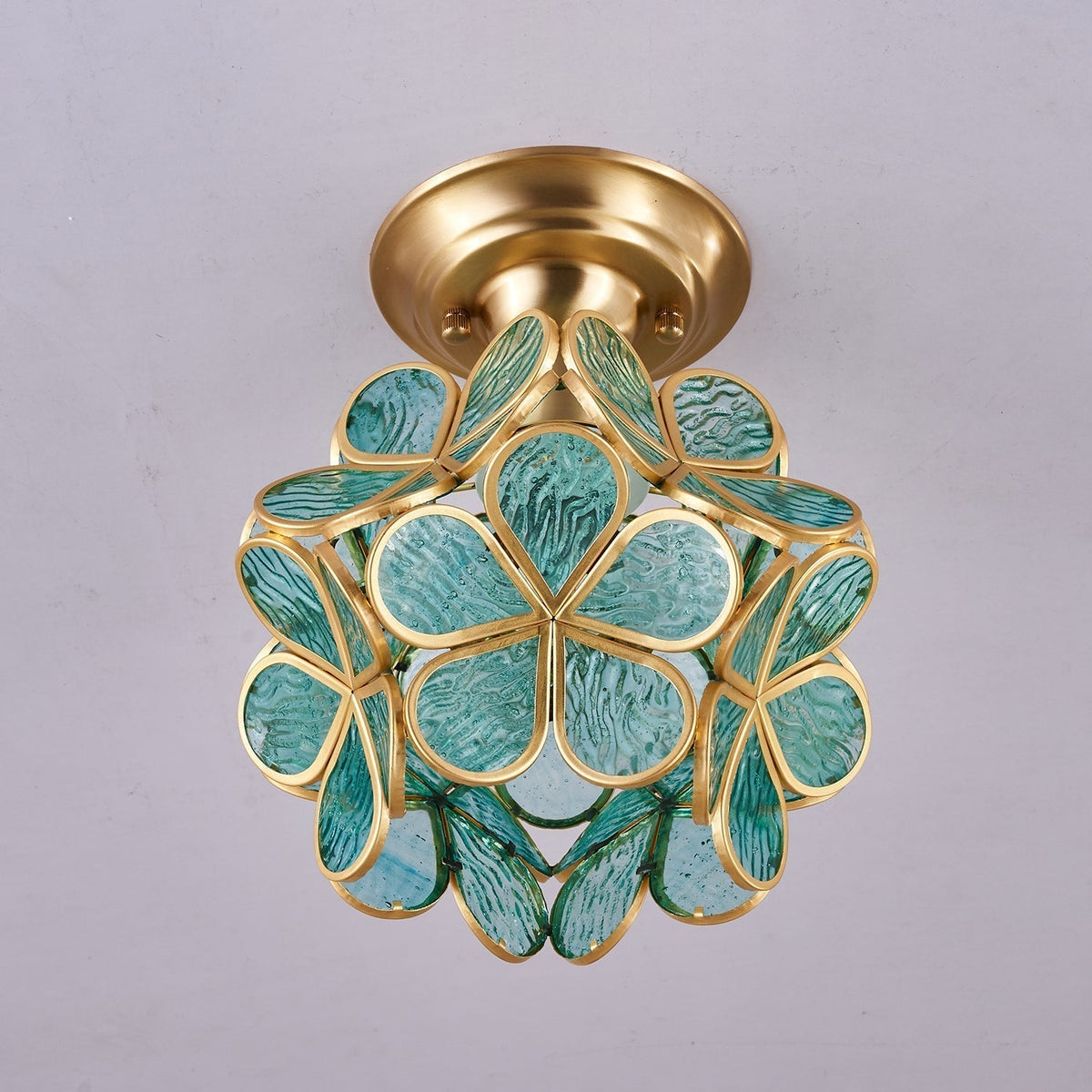 Calderera Glass Ceiling Light-Moonnatur