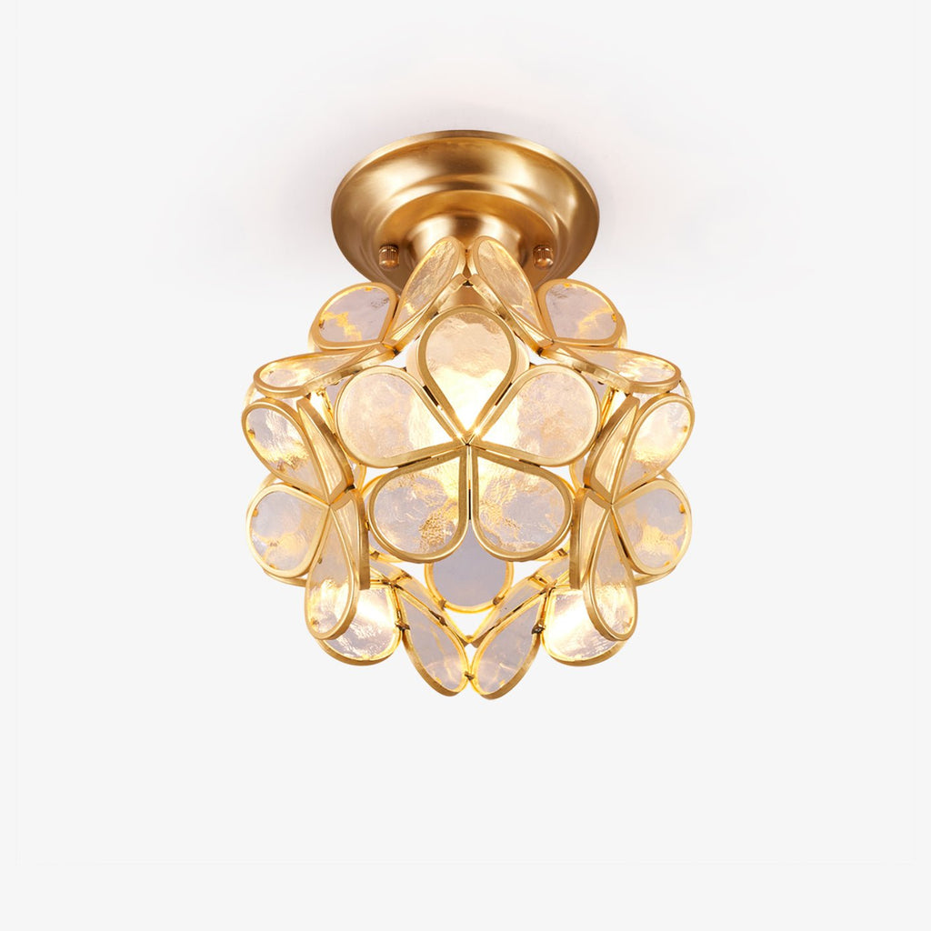 Calderera Glass Ceiling Light-Moonnatur