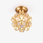 Calderera Glass Ceiling Light-Moonnatur