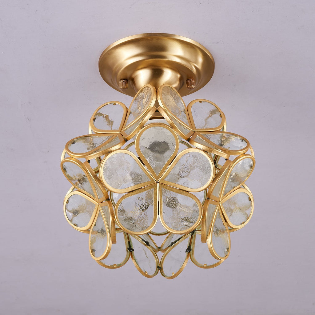 Calderera Glass Ceiling Light-Moonnatur