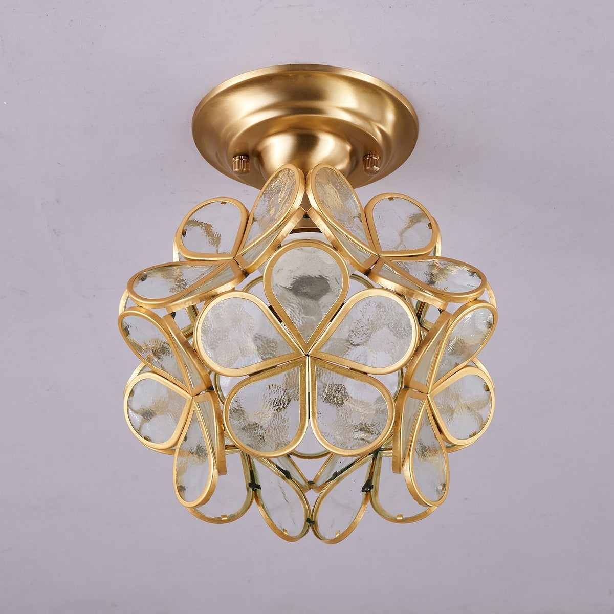 Calderera Glass Ceiling Light-Moonnatur