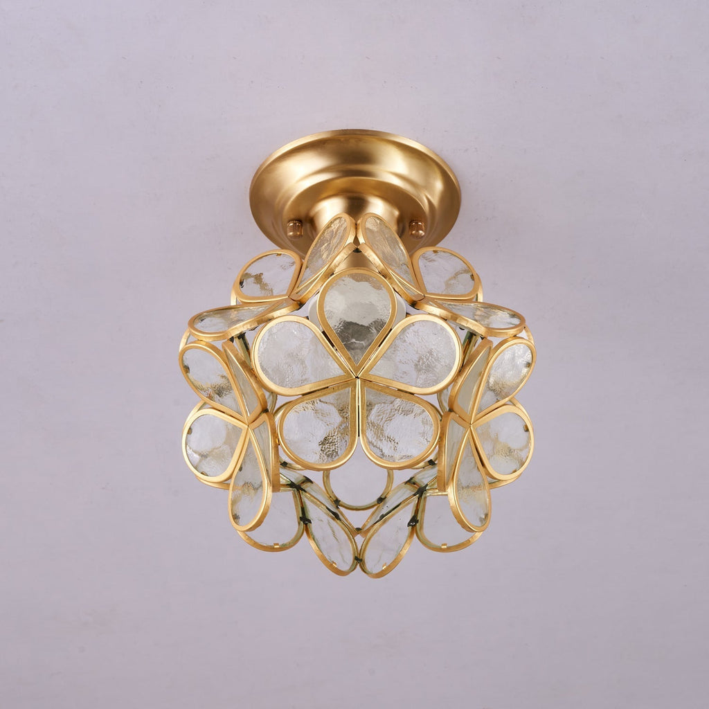 Calderera Glass Ceiling Light-Moonnatur