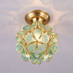 Calderera Glass Ceiling Light-Moonnatur