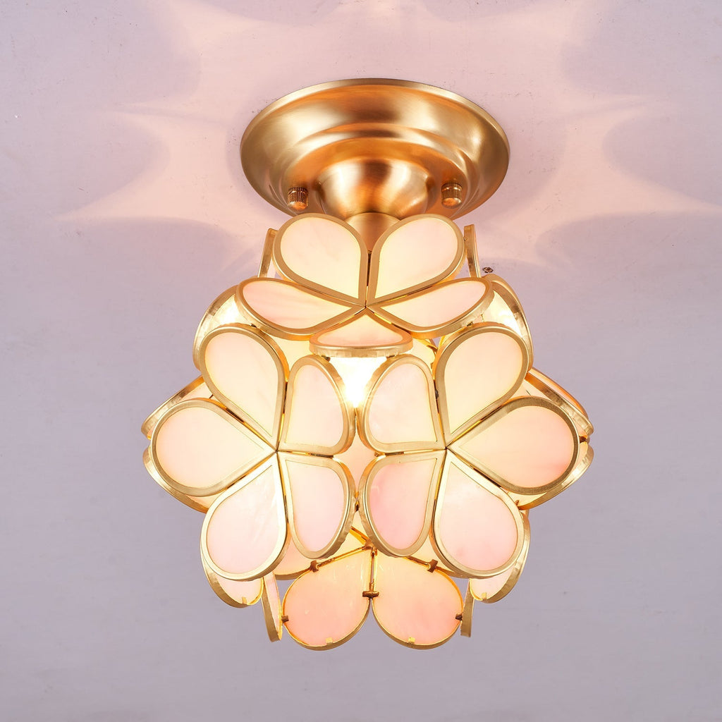 Calderera Glass Ceiling Light-Moonnatur