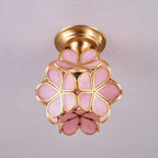 Calderera Glass Ceiling Light-Moonnatur
