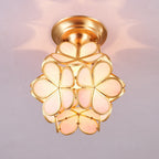 Calderera Glass Ceiling Light-Moonnatur
