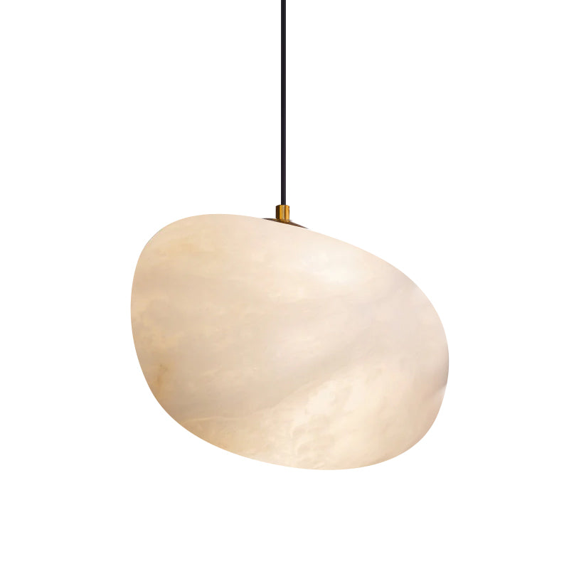 Beldenlark Alabaster Pendant Light-Moonnatur
