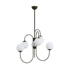 Aldenera Glass Chandelier-Moonnatur