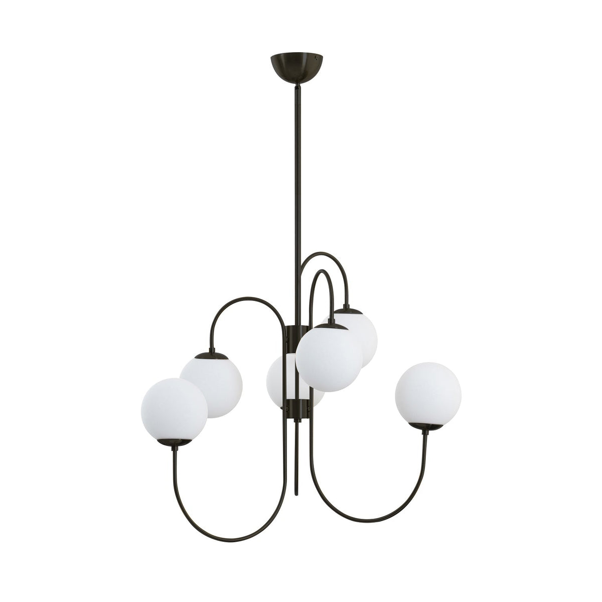 Aldenera Glass Chandelier-Moonnatur