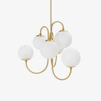 Aldenera Glass Chandelier-Moonnatur
