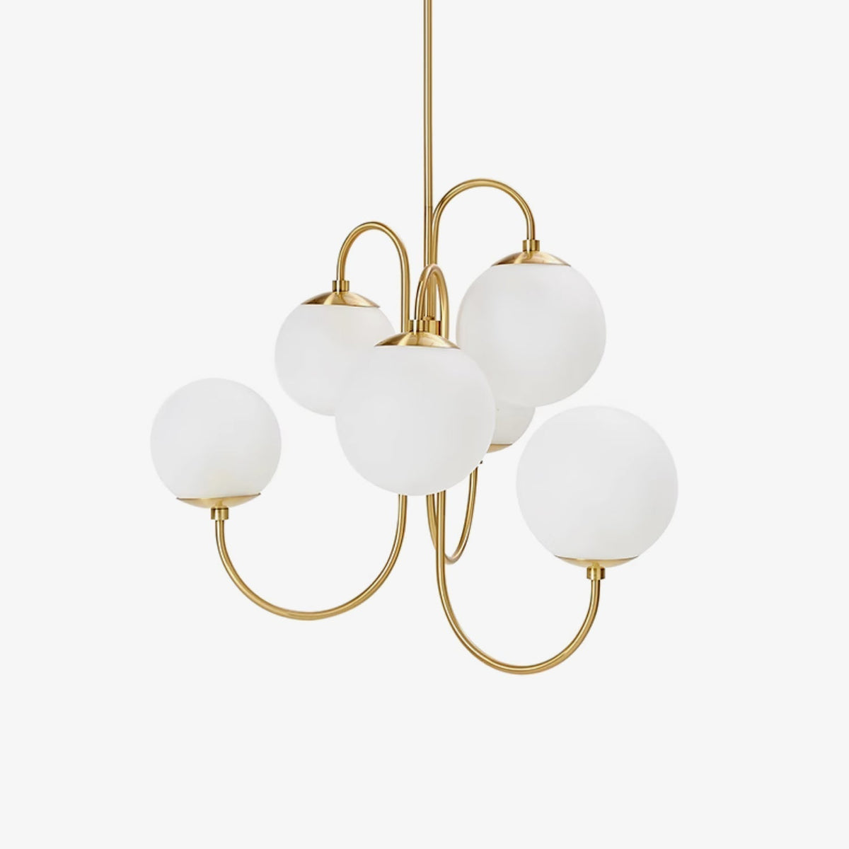 Aldenera Glass Chandelier-Moonnatur