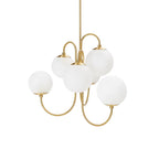 Aldenera Glass Chandelier-Moonnatur