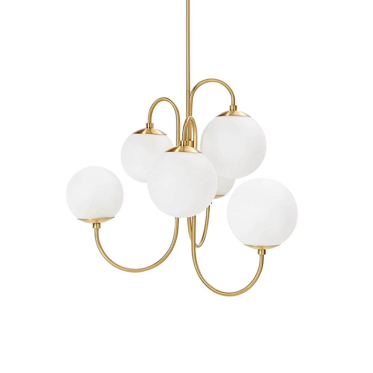 Aldenera Glass Chandelier-Moonnatur