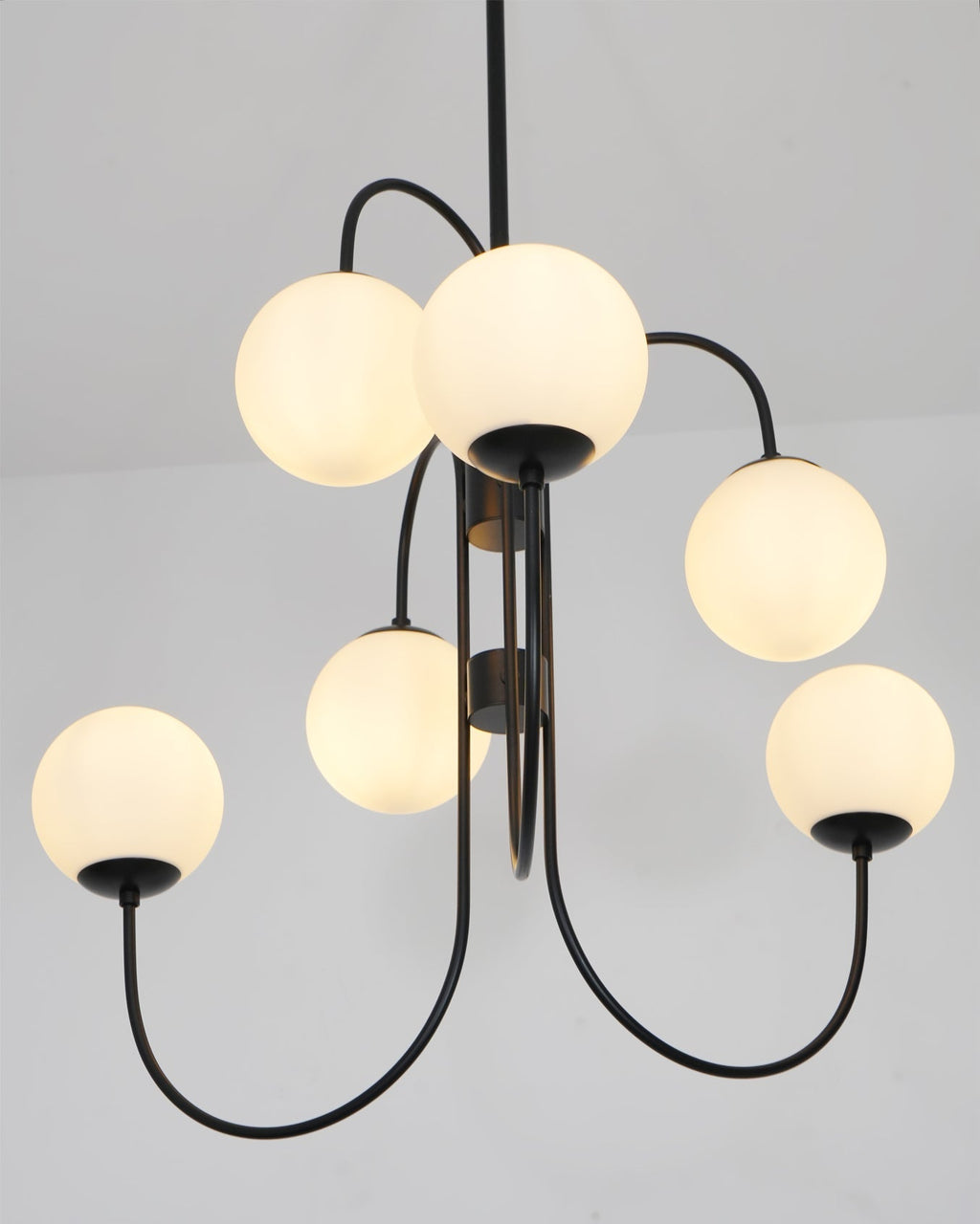 Aldenera Glass Chandelier-Moonnatur