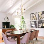Aldenera Glass Chandelier-Moonnatur