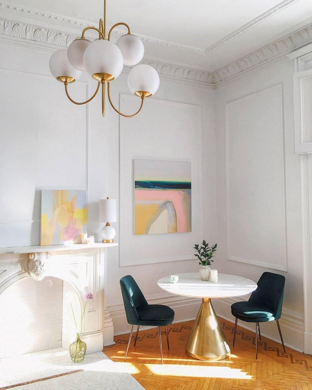 Aldenera Glass Chandelier-Moonnatur