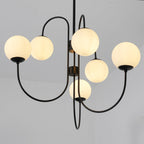 Aldenera Glass Chandelier-Moonnatur