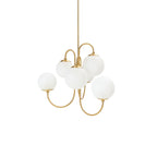 Aldenera Glass Chandelier-Moonnatur