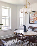 Aldenera Glass Chandelier-Moonnatur