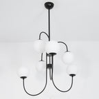 Aldenera Glass Chandelier-Moonnatur