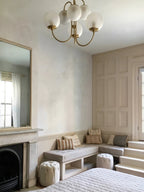 Aldenera Glass Chandelier-Moonnatur