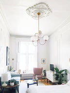 Aldenera Glass Chandelier-Moonnatur