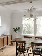 Aldenera Glass Chandelier-Moonnatur