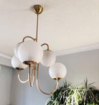 Aldenera Glass Chandelier-Moonnatur