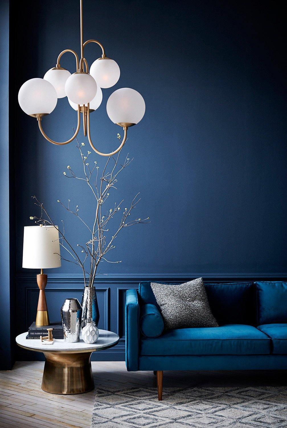Aldenera Glass Chandelier-Moonnatur
