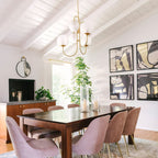 Aldenera Glass Chandelier-Moonnatur