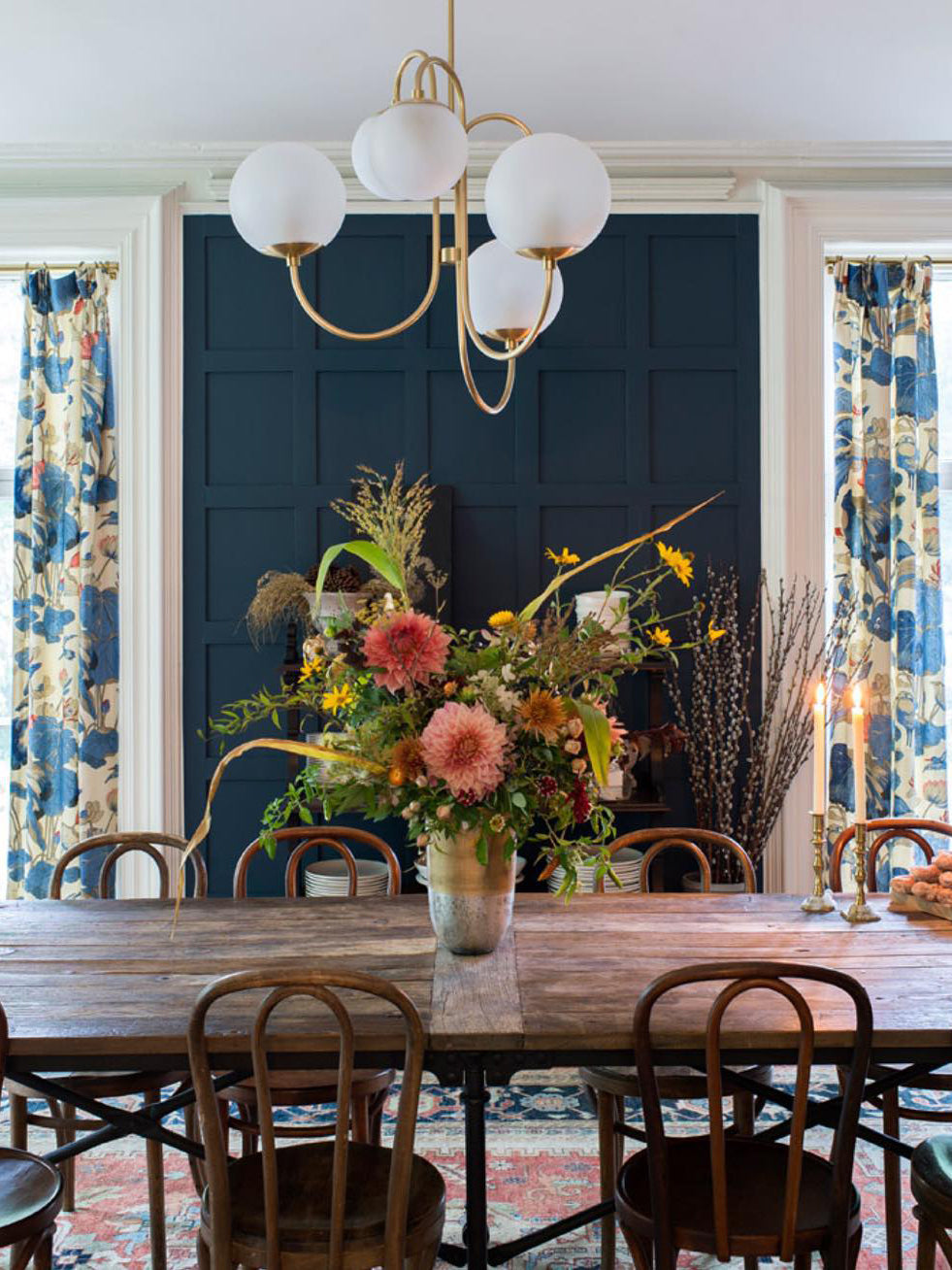 Aldenera Glass Chandelier-Moonnatur