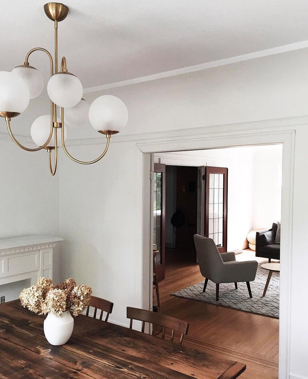 Aldenera Glass Chandelier-Moonnatur