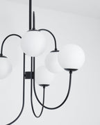 Aldenera Glass Chandelier-Moonnatur