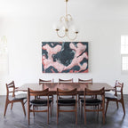 Aldenera Glass Chandelier-Moonnatur