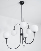 Aldenera Glass Chandelier-Moonnatur