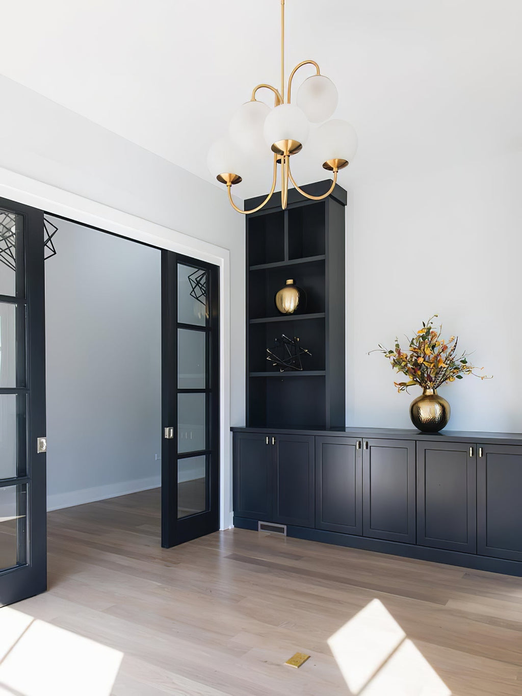 Aldenera Glass Chandelier-Moonnatur