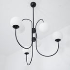 Aldenera Glass Chandelier-Moonnatur