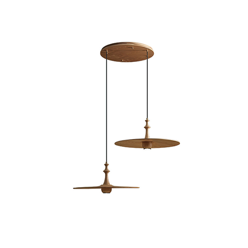 Farenera Wood Pendant Light-Moonnatur