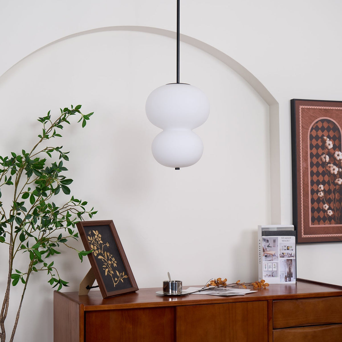 Everune Glass Pendant Light-Moonnatur