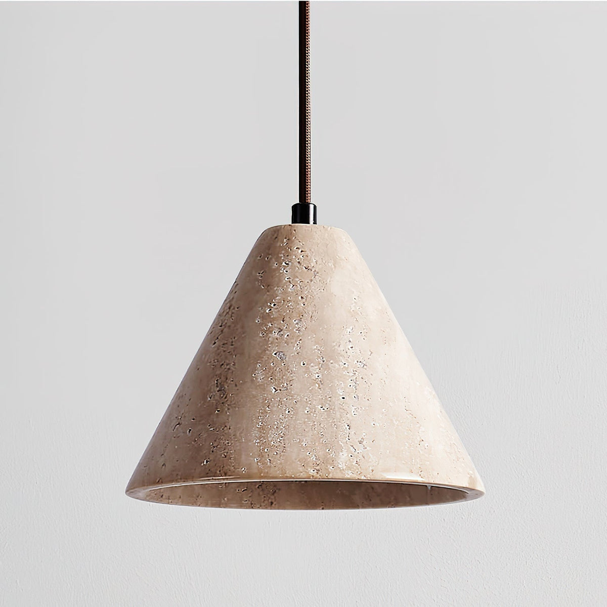Farnellynne Travertine Pendant Light-Moonnatur