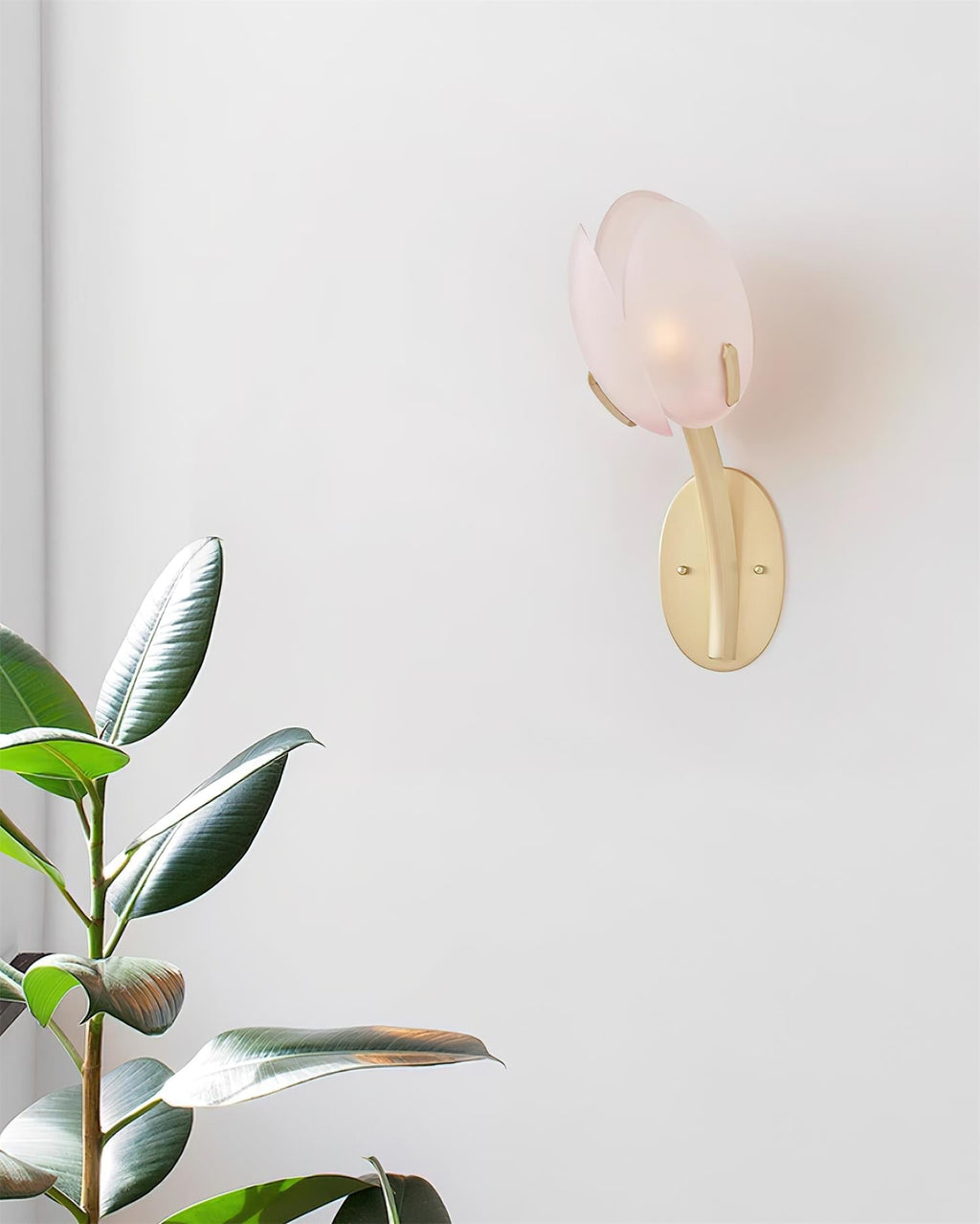 Ordellynne Glass Wall Light-Moonnatur