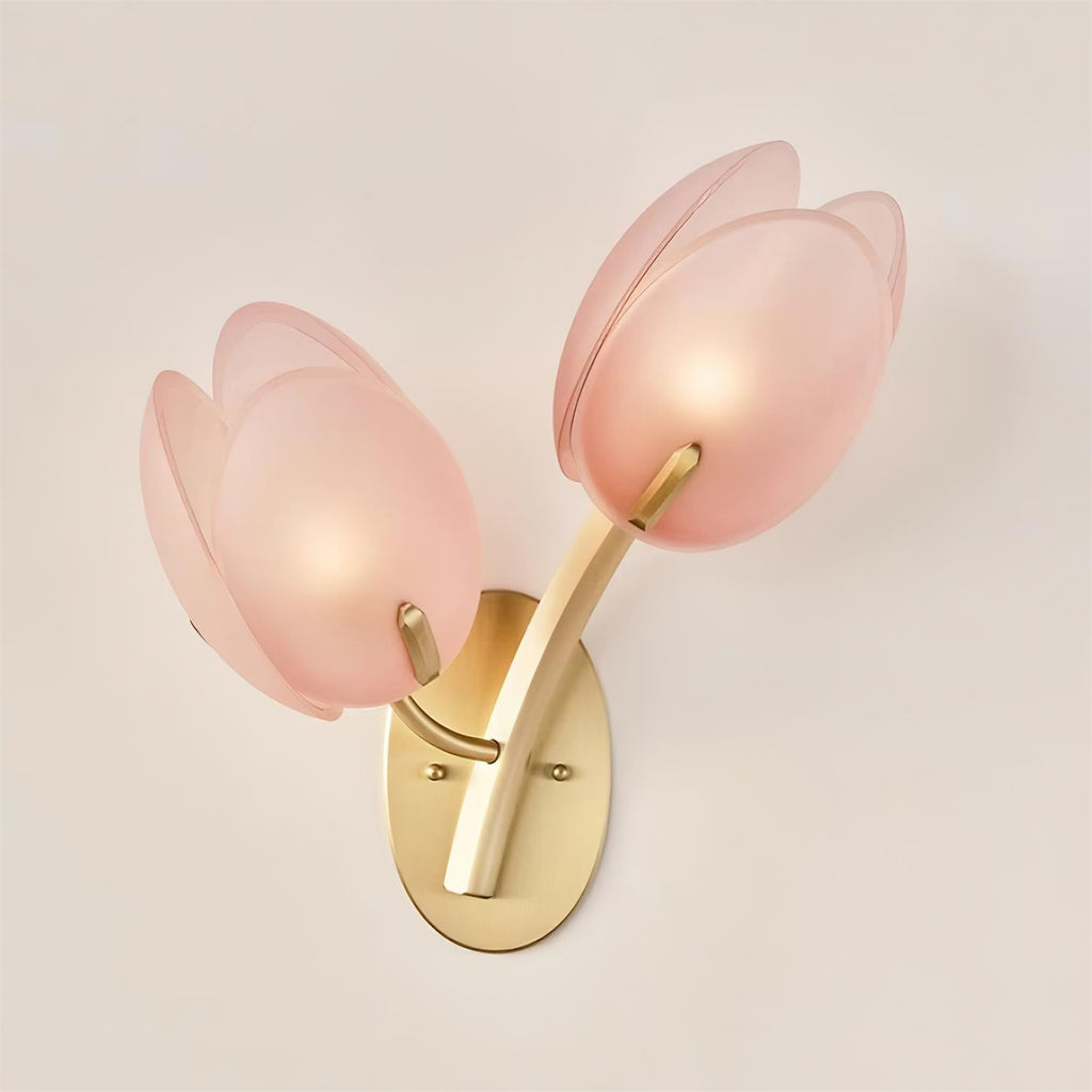 Ordellynne Glass Wall Light-Moonnatur