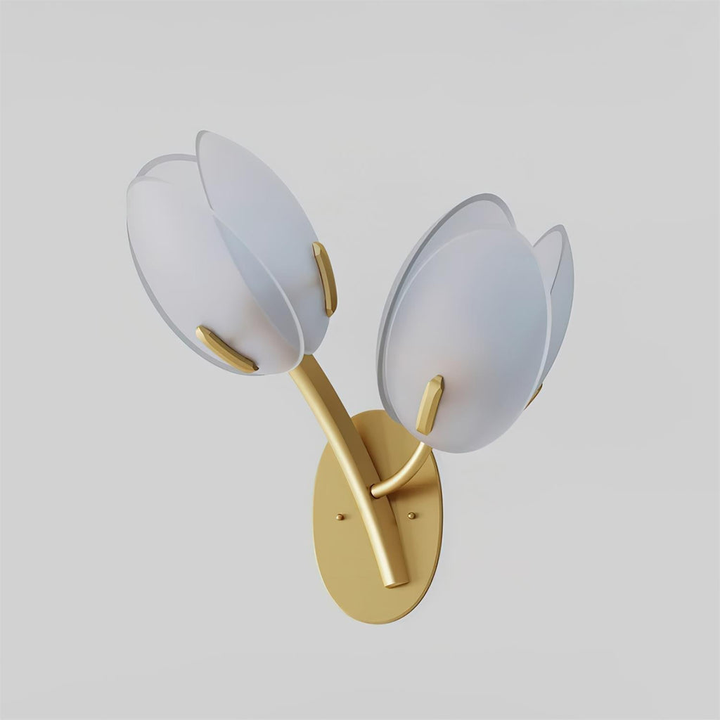 Ordellynne Glass Wall Light-Moonnatur